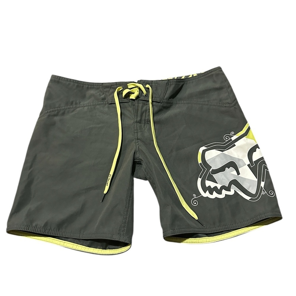 Fox Racing Board shorts, like new, girls sz 5